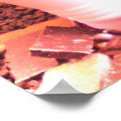 Mokablast gemengde Drinken Poster (Hoek)