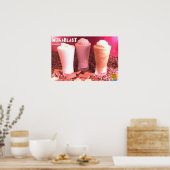 Mokablast gemengde Drinken Poster (Keuken)