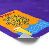 Mokablast reuzenbeker poster (Hoek)