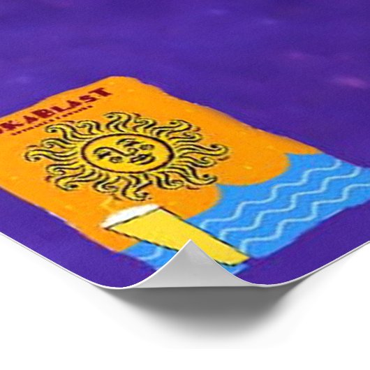 Mokablast reuzenbeker poster (Hoek)