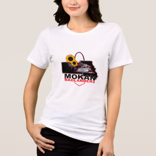 MOKAN Badlanders Vrouwen Tri-Blend Shirt