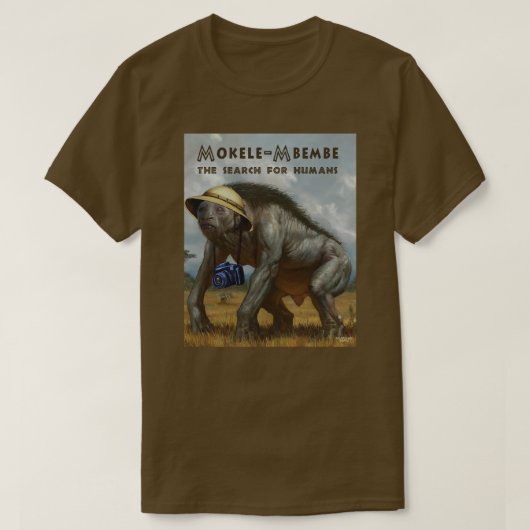 Mokele-Mbembe T-shirt (Design voorkant)