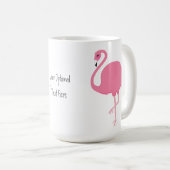 Mokken aangepaste tekst voor Flamingos Cute Flamin (Voorkant rechts)