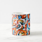 Mokken - Abstract kleurrijk (Center)