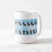 Mokken Ant blauw en wit (Voorkant rechts)