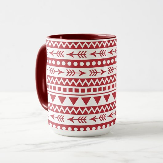 Mokken Aztec Pattern (Voorkant links)