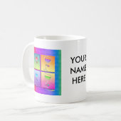 Mokken, bekers - Pop Koffiemok (Voorkant links)