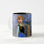 Mokken, bevroren tweekleurige koffiemok (Voorkant links)