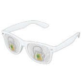 Mokken bier retro zonnebril (Gekanteld)