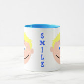 Mokken blauw met blauw oog (Midden)