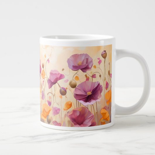 Mokken & Cups - Papavers groeien in een veld (Rechts)