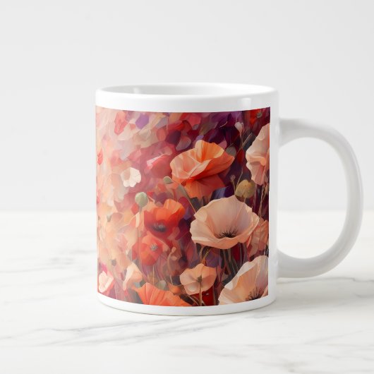 Mokken & Cups - Papavers groeien in een veld (Rechts)