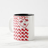 Mokken & Cups snoep hart mok (Voorkant links)