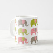 Mokken, de Mokken van de Koffie, de Kleurrijke (Voorkant links)