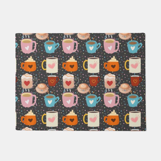 MOKKEN DEURMAT (Voorkant)