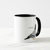 Mokken duif (Voorkant rechts)