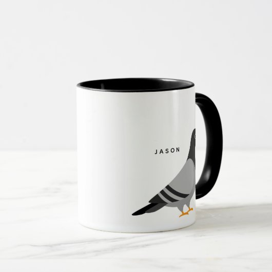 Mokken duif (Voorkant rechts)