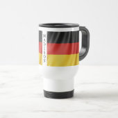 Mokken Duitse vlag op eigen naam (Voorkant rechts)