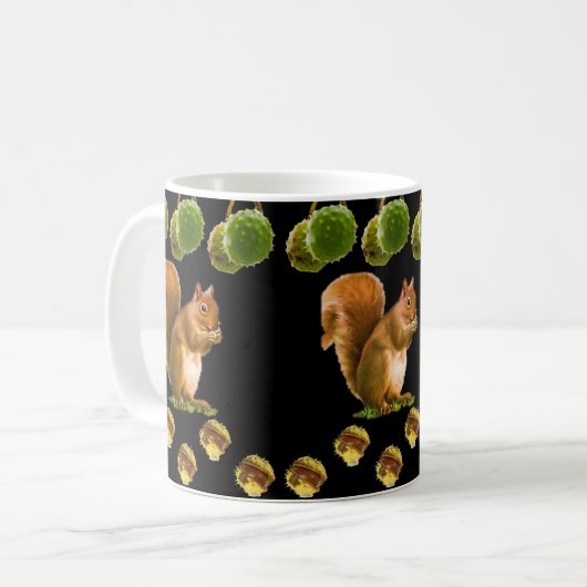 mokken eekhoorn (Voorkant links)