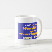 Mokken: eenzijdige indeling koffiemok (Voorkant rechts)