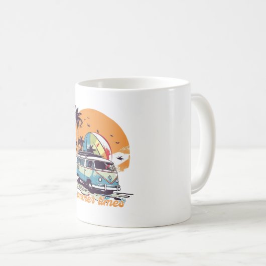 Mokken en bekers voor zomervakantie (Voorkant rechts)