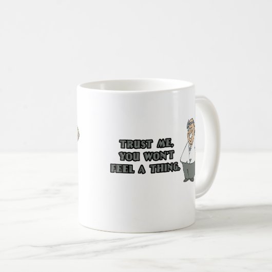 Mokken en geschenken voor chirurg (Voorkant rechts)