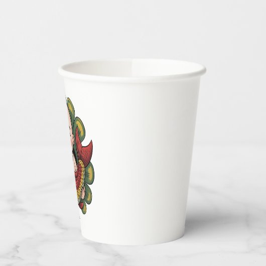 Mokken en kopjes | Chloe Baby - Schattigee jongen  Papieren Bekers (Links)