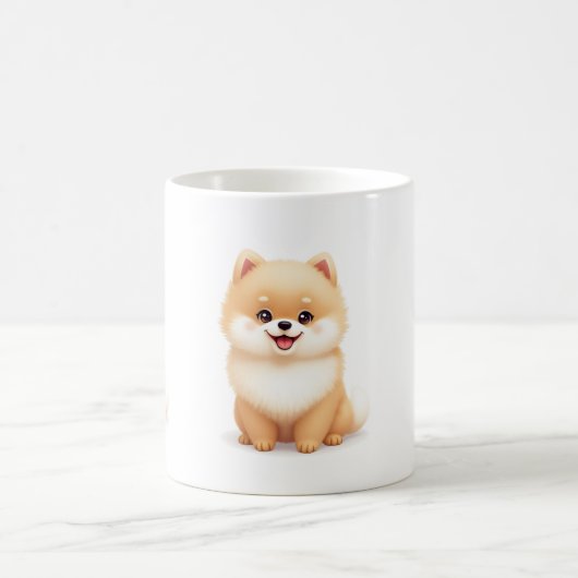 Mokken en kopjes (Pommerse pup) (Center)