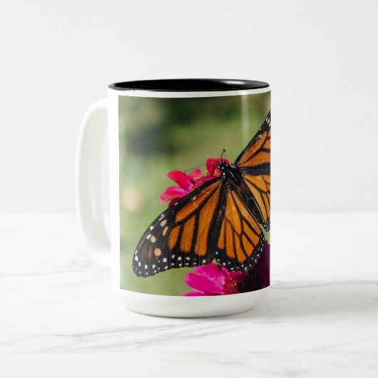 Mokken en koppen voor vlinder (Voorkant links)