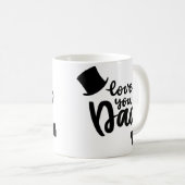 Mokken gelukkige vaderdag (Voorkant rechts)