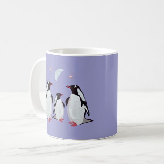 Mokken Gentoo Penguin Greetings (Voorkant links)