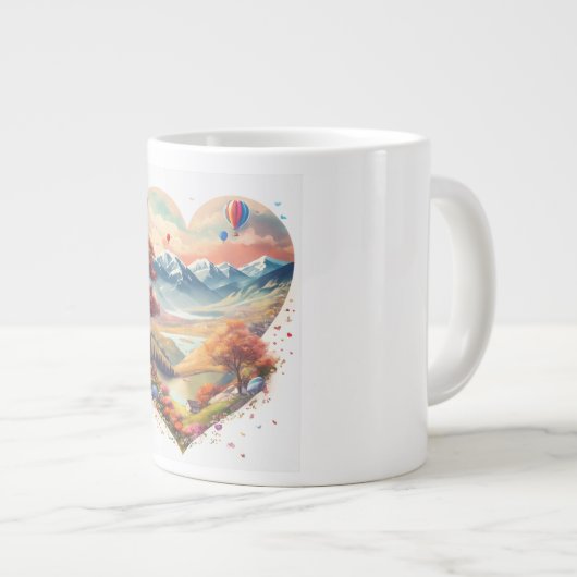 Mokken: Hart van de Hooglanden Grote Koffiekop (Voorkant rechts)