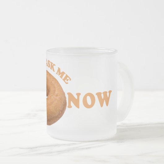 Mokken Humor donut - kies stijl, kleur (Voorkant rechts)