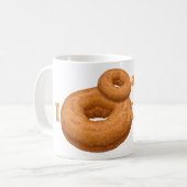 Mokken Humor donut - kies stijl, kleur (Voorkant links)