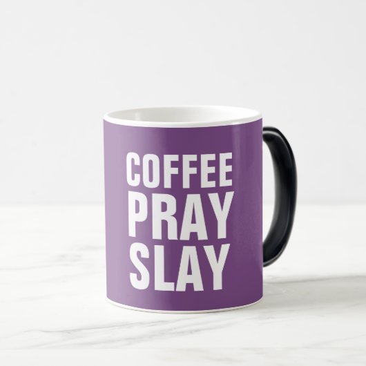 MOKKEN KOFFIE PRAY SLAY (Voorkant rechts)