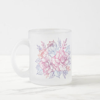 Mokken & Kopjes met een boeket bloemen