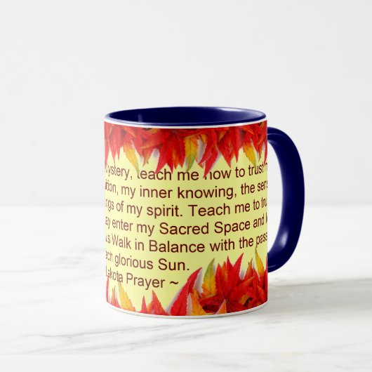 mokken lakota gebed (Voorkant rechts)