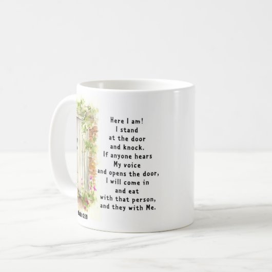 Mokken met Bijbelvers (Voorkant links)