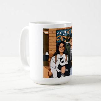 Mokken met Kartoonify-ontwerp