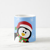 Mokken met kerst-kerstpinguïn (Center)