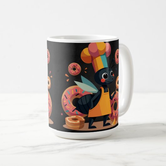 Mokken met mooie koekjes (Voorkant rechts)