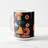 Mokken met mooie koekjes (Voorkant links)