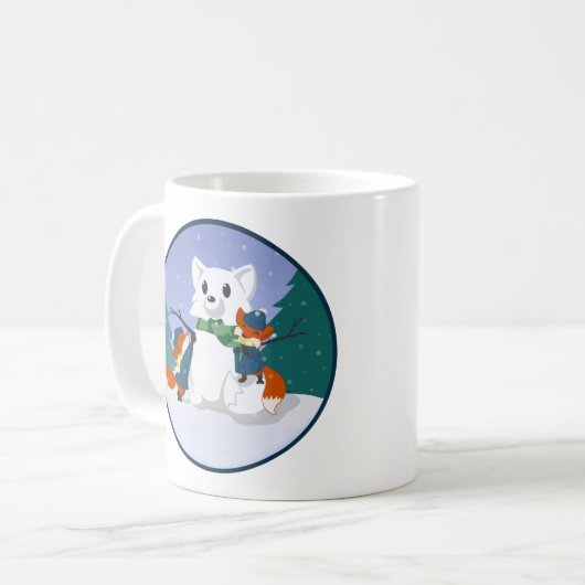 Mokken op de Kitsune Snow Day (Voorkant links)