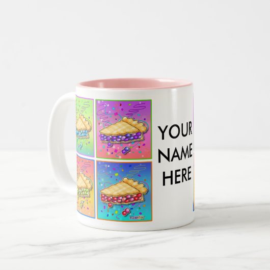 Mokken - Pop art. (Voorkant links)