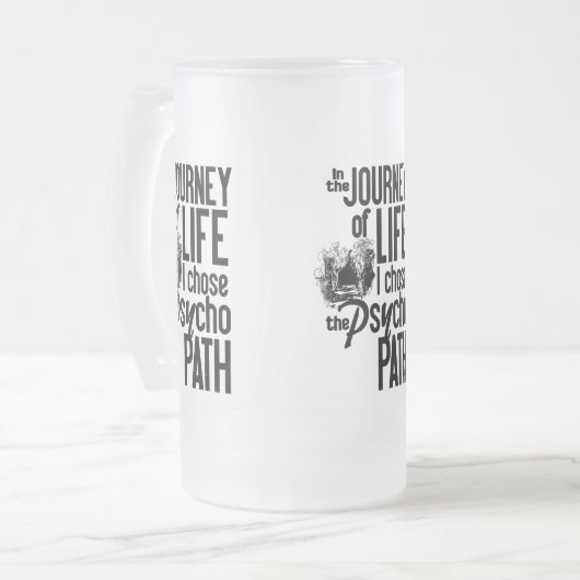 Mokken Psycho Path (Psychopath) (Voorkant links)