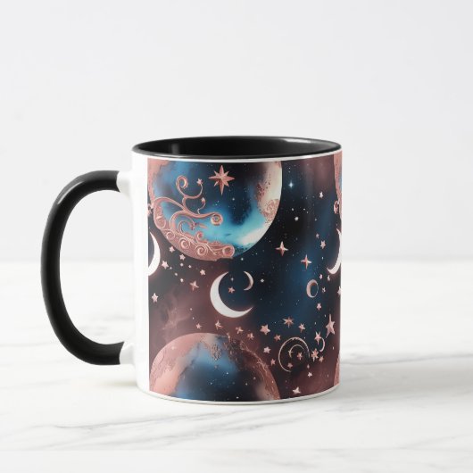 Mokken – Roze Goud Celestiale Maanfase Luxe Koffie (Links)