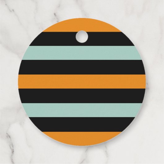 Mokken Stars Halloween Hot Chocolate Bomb Bedankjes Labels (Achterkant)