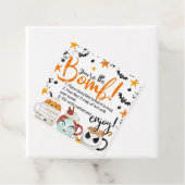 Mokken sterren Je bent de Bomb Hot Chocolate Bedankjes Labels (In situ)