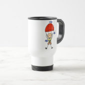 Mokken Stick Figuur Sky Diver (Voorkant rechts)