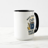 Mokken Terug naar school koffie leraar grappig cad (Voorkant rechts)